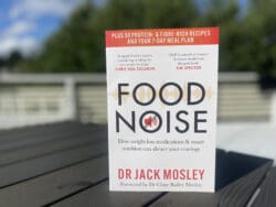 Our top book pick for GLP-1 users: Food Noise by Dr Jack Mosley