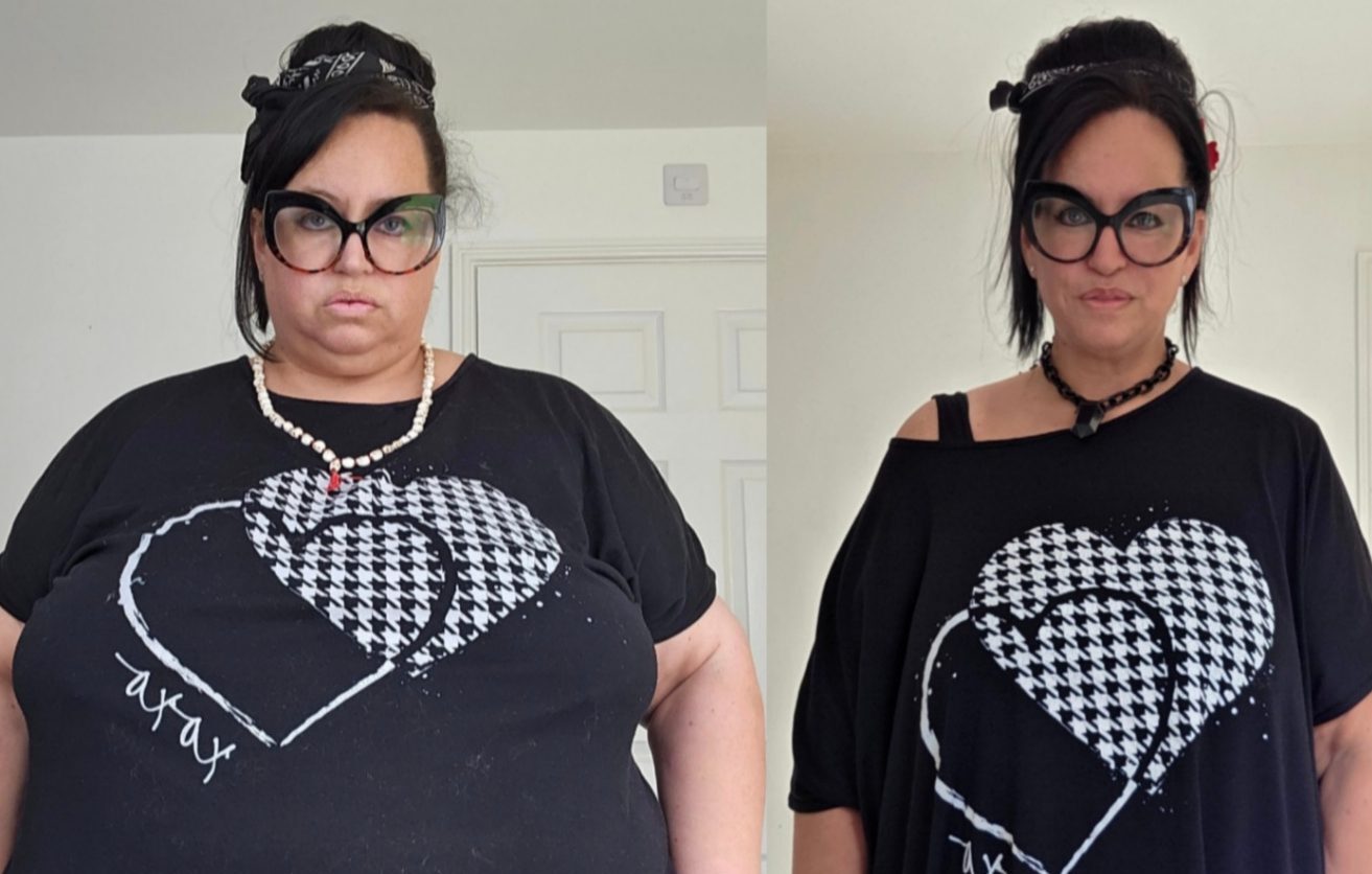 So big ‘I didn’t even recognise myself.’ Your jab life unfiltered